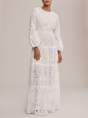 NWT Anthropologie- Dress The Population Lyra Floral Gown.